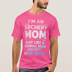 Funny Archery Mama Kunst, Dichtung und Musik T-Shirt