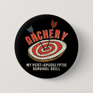 Funny Archery My Post-Apocalyptic Survival Skill Button