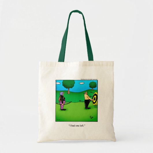 Funny Archery Spaß Tote Bag Geschenk Tragetasche (Vorne)