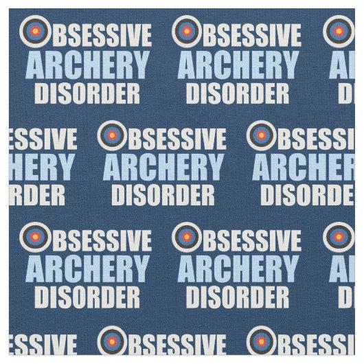 Funny Archery Stoff (Nahaufnahme)