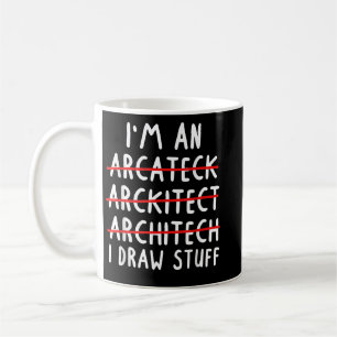 Funny Architect Art Men Women Future Architecture Kaffeetasse