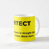 Funny Architect - Tasse (VorderseiteRechts)