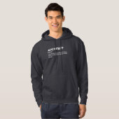 Funny Architecture Definition Hoodie (Vorne ganz)
