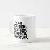 Funny Architecture Geschenk für Männer und Frauen Kaffeetasse (Vorderseite Links)