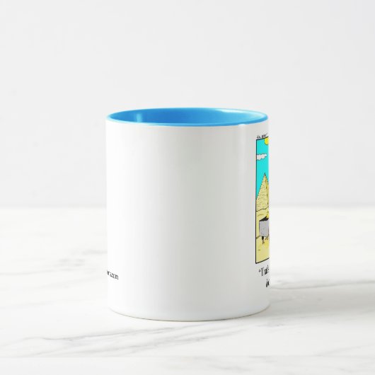 Funny Architecture Spaß Kaffeezubereitung Tasse (Zentrum)