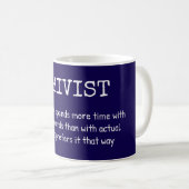 Funny Archivant Coffee Cup - Jobdefinition Kaffeetasse (VorderseiteRechts)