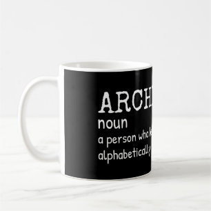 Funny Archivist Definition Kaffeetasse