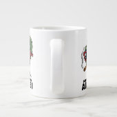 Funny Area 51 Alien Design Jumbo-Tasse (Rückseite)