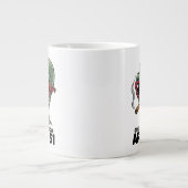 Funny Area 51 Alien Design Jumbo-Tasse (Vorderseite)