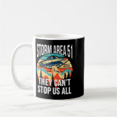 Funny Area 51 sie können uns nicht alle Shirts Ali Kaffeetasse (Links)