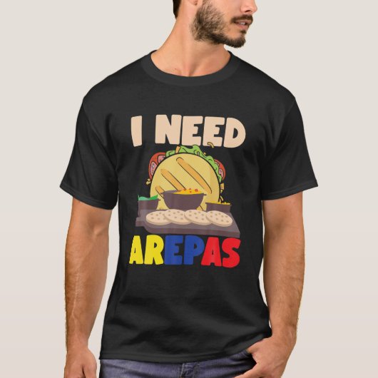 Funny Arepa T-Shirt (Vorderseite)