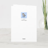 Funny Aries Karte Zodiac Cat Star Sternzeichen Hor (Rückseite)