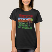 Funny Arizona Wüste Urlaub Weihnachten Kakteen T-Shirt (Vorderseite)