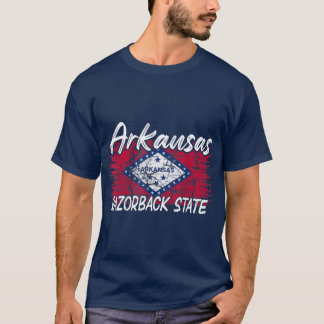 Funny Arkansas Razorback Staat T-Shirt