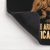 Funny Armadillo Animal Armadillos Are Just Tactica Mousepad (Ecke)