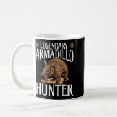 Funny Armadillo Animal Legendary Armadillo Hunter Kaffeetasse (Links)