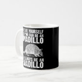 Funny Armadillo Geschenk Männer Frauen Armadillo N Kaffeetasse (Vorderseite Links)