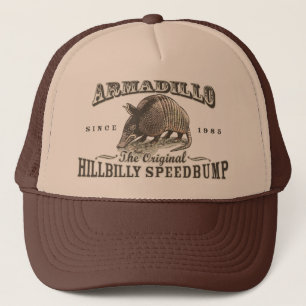 Funny Armadillo Speedbumps von Mudge Studios Truckerkappe