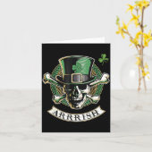 Funny Arrish Irish Rate St Patricks Day Rate Men G Karte (Gelbe Blume)