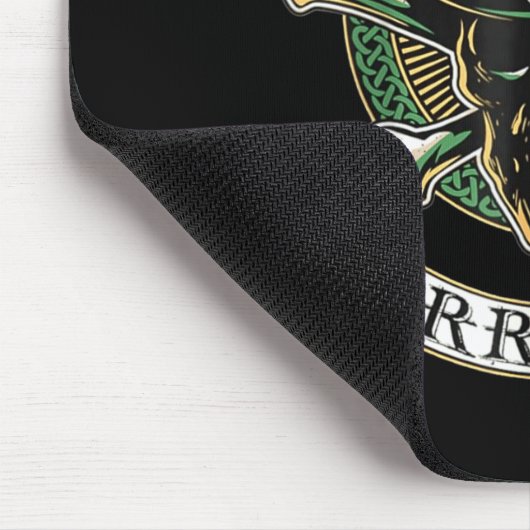 Funny Arrish Irish Rate St Patricks Day Rate Men G Mousepad (Ecke)