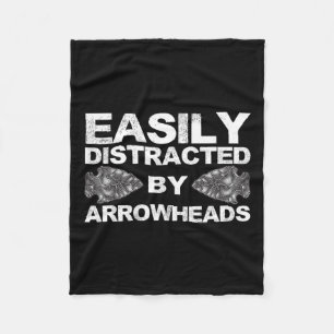 Funny Arrowhead Design für Männer Frauen Arrowhead Fleecedecke