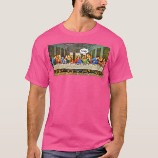 Funny Art History Joke Da Vinci das letzte Abendes T-Shirt