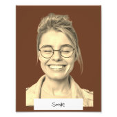 Funny Art, Unique Gift, Wall Decoration, Fotodruck (Vorne)