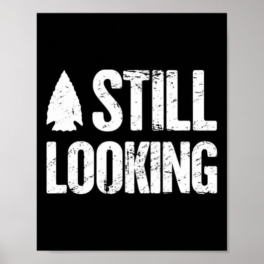 Funny Artifact Arrowhead Hunter Poster (Vorne)