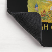 Funny Artist Gogh Outside Starry Night Insrational Mousepad (Ecke)