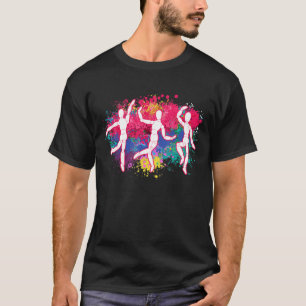 Funny Artist Paint Spritzer Art Maler für Frauen T-Shirt