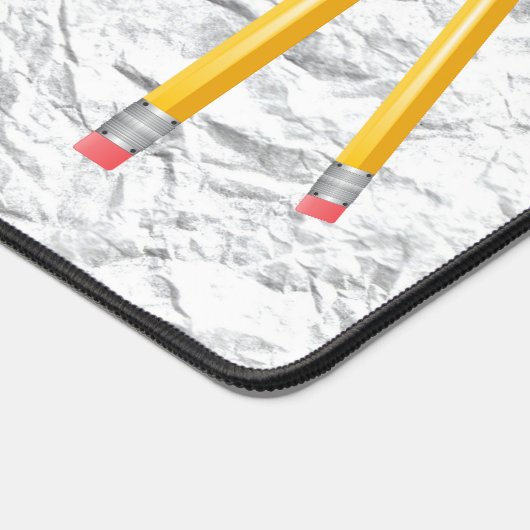 Funny Artist Writer etc. Desk Mat Pad Schreibtischunterlage (Ecke)