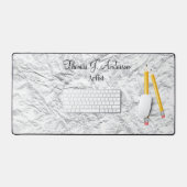 Funny Artist Writer etc. Desk Mat Pad Schreibtischunterlage (Tastatur & Maus)