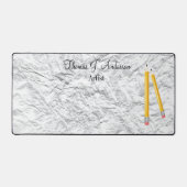 Funny Artist Writer etc. Desk Mat Pad Schreibtischunterlage (Vorderseite)