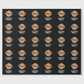Funny As Muscheln Funny Seashell Pub Dark BG Geschenkpapier (Flach)
