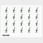 Funny Asparagus Stickers (Blatt)