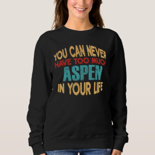 Funny Aspen Personalisiert Tshirt Vorname Joit It
