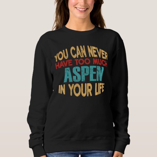 Funny Aspen Personalisiert Tshirt Vorname Joit It (Vorderseite)