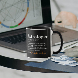 Funny Astrologer Definition benutzerdefinierbar Tasse