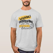 Funny Astrologie Warning Saturn Rückkehr T-Shirt (Vorderseite)