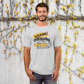 Funny Astrologie Warning Saturn Rückkehr T-Shirt