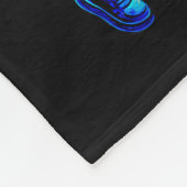 Funny Astronaut And Squid In Underwater Space With Fleecedecke (Ecke)