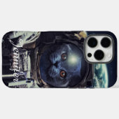 Funny Astronaut Kurzhaarkatze im Weltraum Case-Mate iPhone Hülle (Rückseite (Horizontal))