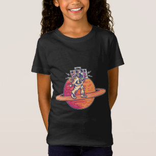Funny Astronaut Musician T-Shirt