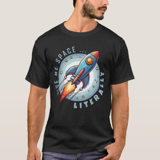 Funny Astronaut & Rocket Design - geben Sie mir Pl T-Shirt