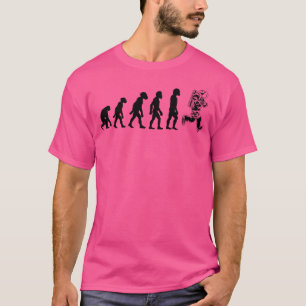 Funny Astronaut Space Kosmische menschliche Evolut T-Shirt