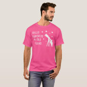 Funny Astronomie Shirt Hallo Dunkelheit Star Gazin (Vorne ganz)