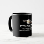 Funny Astrophysics Tasse (Vorderseite Links)