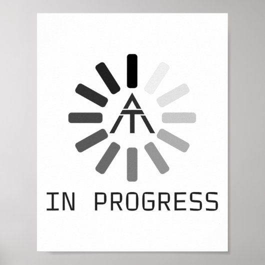 Funny At (appalachian Trail) In Progress Poster (Vorne)