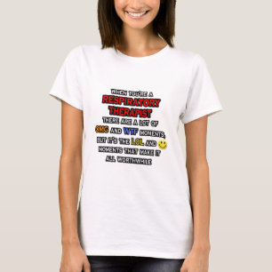 Funny Atemtherapeut ... OMG WTF LOL T-Shirt