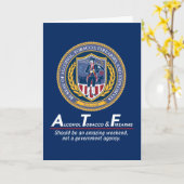 Funny ATF Custom Grußkarten Karte (Gelbe Blume)